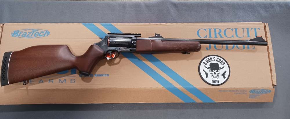 ROSSI CIRCUIT JUDGE 45 COLT 410 BORE 18.56" DOUBLE ACTION REVOLVER RIFLE -img-1