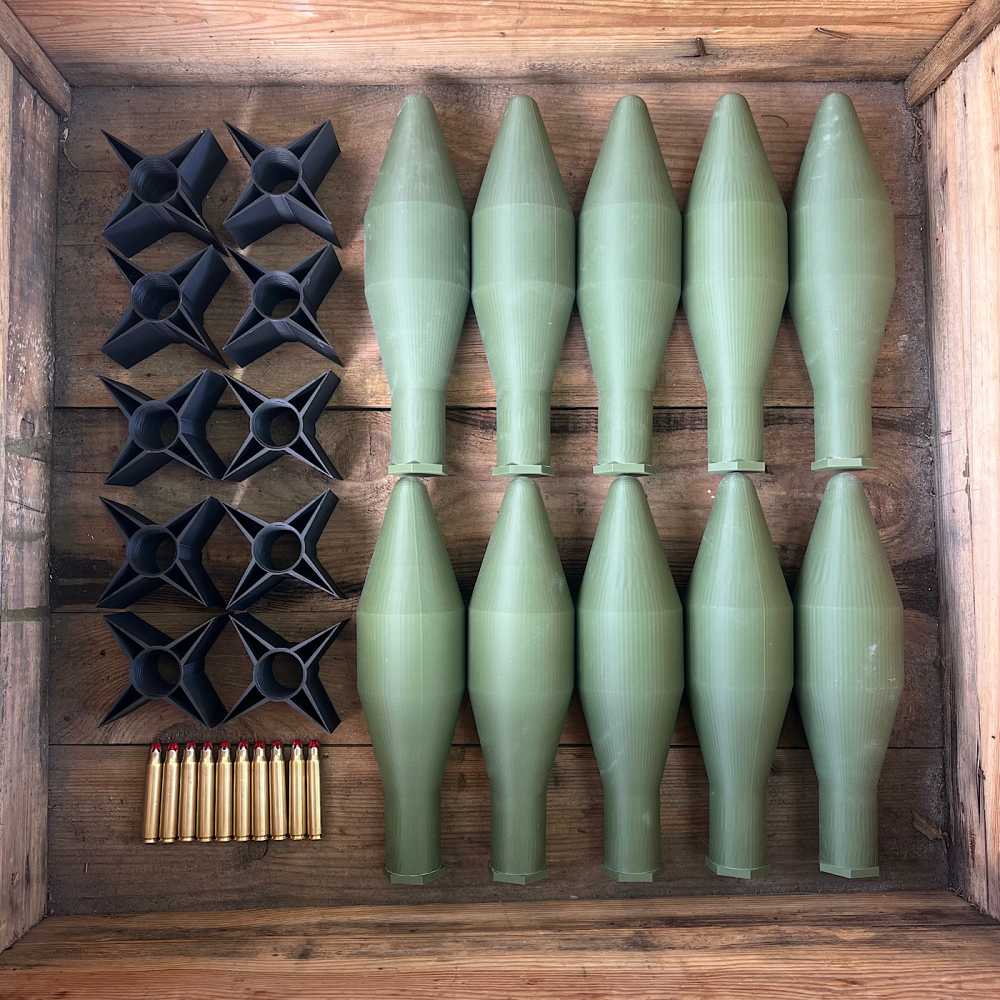Mokas Raifus M31 Chalk Rifle Grenade - Refill 10 Pack - 30.06-img-0