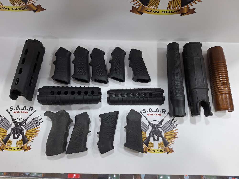 LOT OF MISCELLANEOUS HANDGUARD AND PISTOL GRIP-img-0