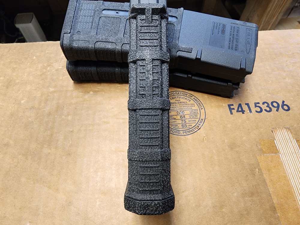 PICS! HAND STIPPLED SIX MAGPUL PMAG AR-15 30 ROUND MAG M3 556 223 AR M4-img-5