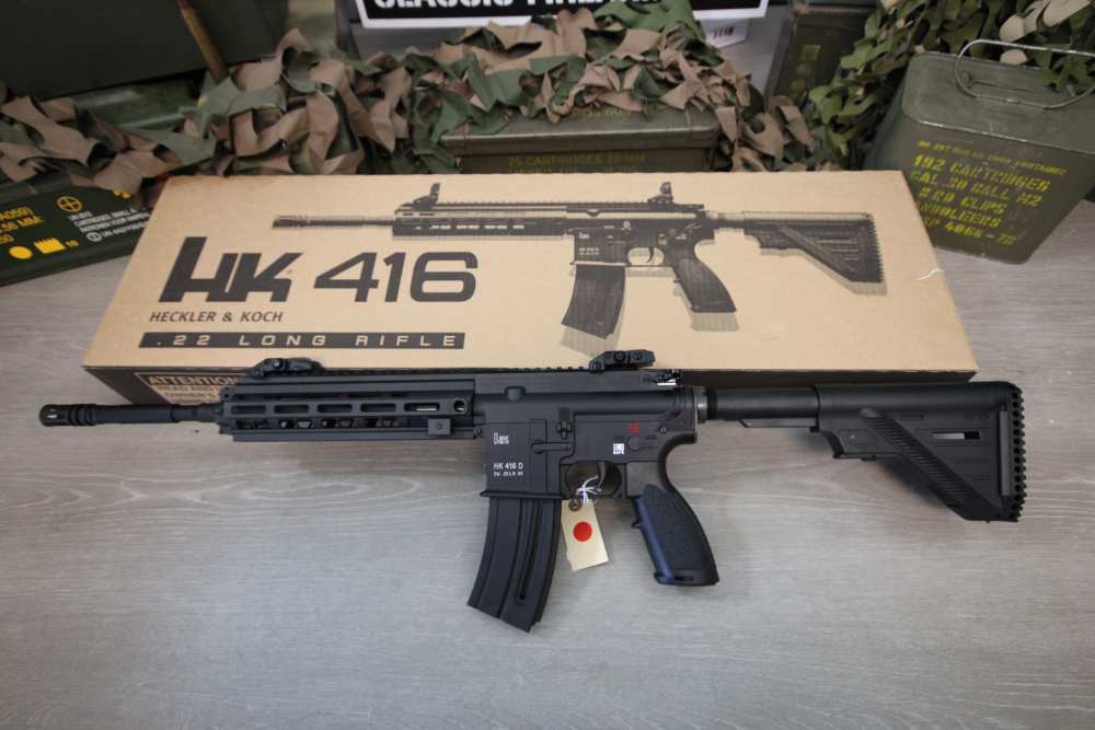 NIB Heckler and Koch Model HK 416 in 22 LR with 16.1" Barrel. -img-18