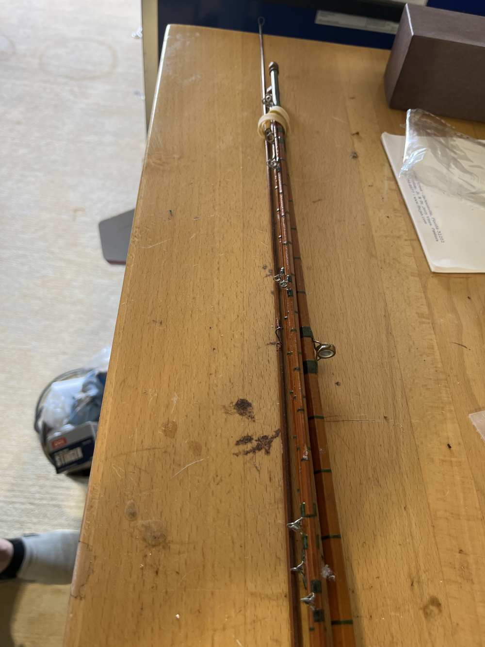 Hardy Bros Fairy 9 “ fly fishing rod -img-2