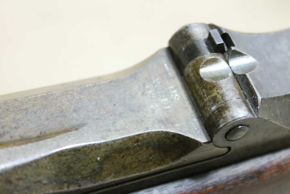 Springfield Model 1878 Trapdoor Detroit Board of Commerce 1883 Stamped-img-9