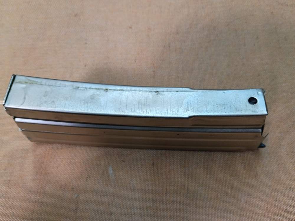PreBan USA 30rd magazine Ruger Mini-14 223 nickel stainless pre ban MA OK-img-1