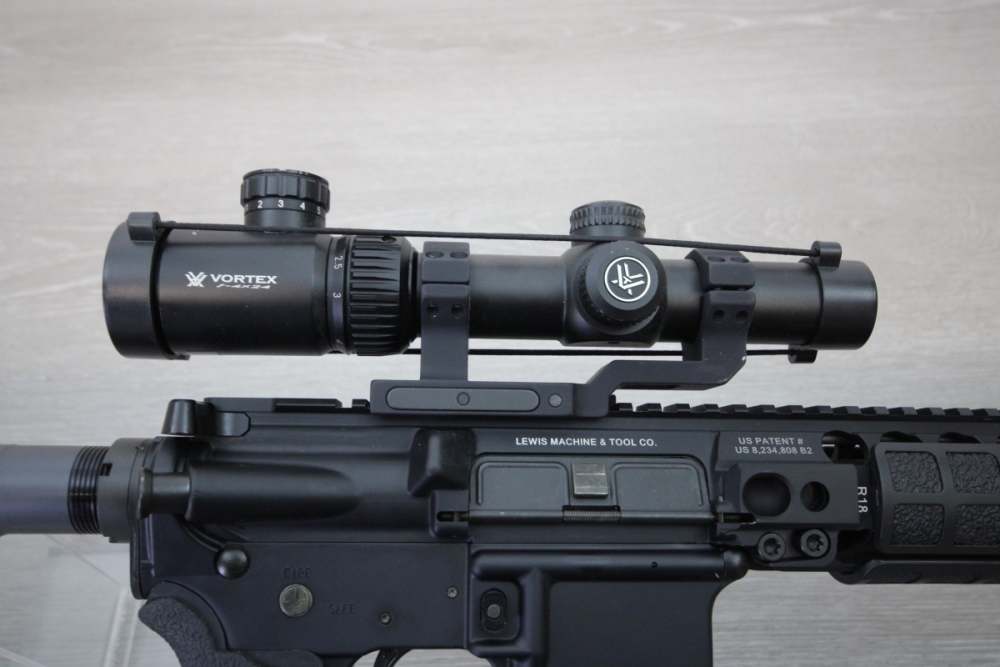 Lewis Machine and Tool (LMT) Model Defender in 5.56 NATO with 16" Barrel. -img-12