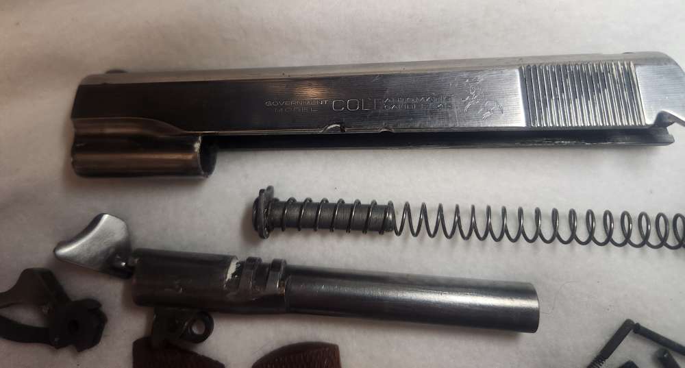  early colt 1911 parts kit gun metal -img-2