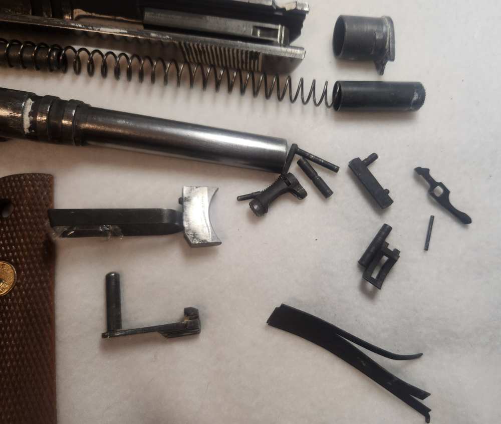  early colt 1911 parts kit gun metal -img-8
