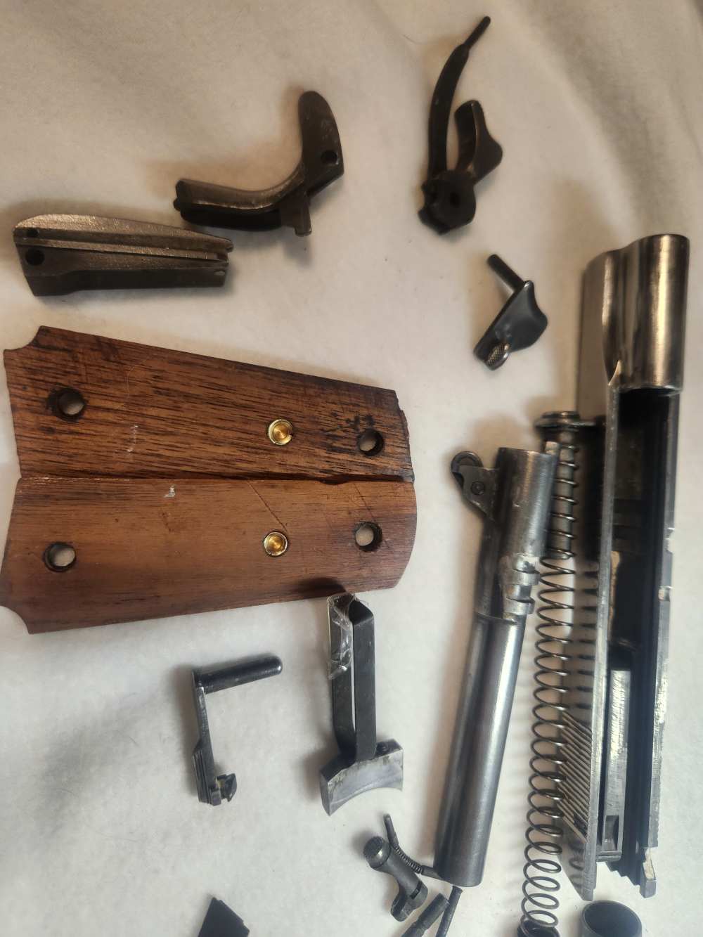  early colt 1911 parts kit gun metal -img-13