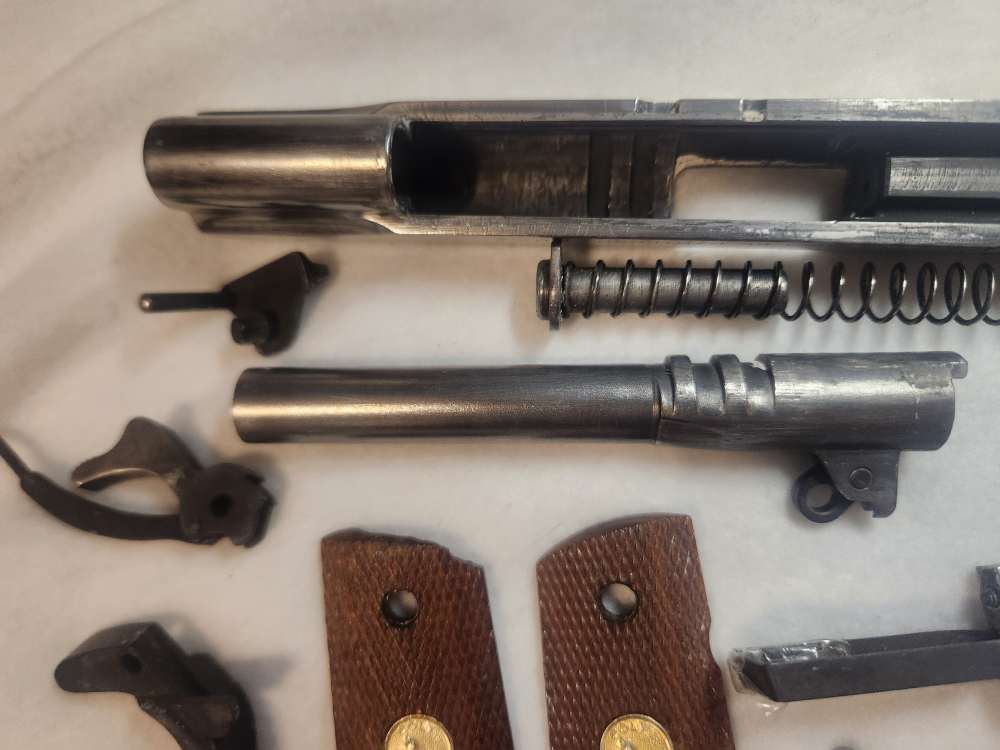  early colt 1911 parts kit gun metal -img-6