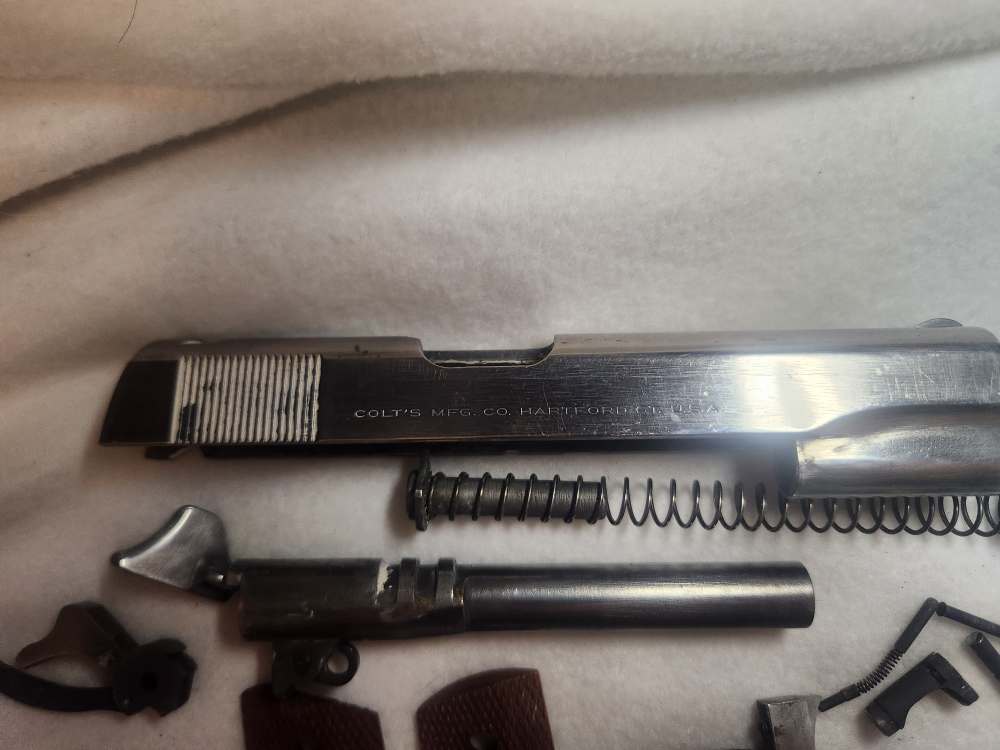  early colt 1911 parts kit gun metal -img-1