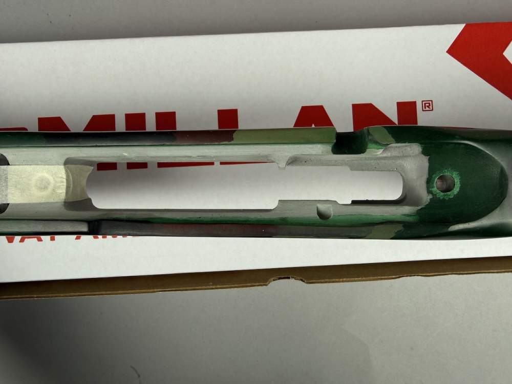 McMillan A3 Tactical Fiberglass Stock for Tikka T3X Woodland Camo - NEW-img-5