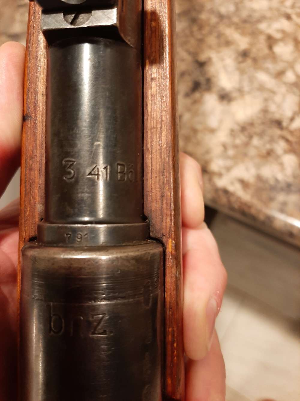 Ww2 german k98 mauser 1941 army and navy stamped rare all matching numbers-img-3