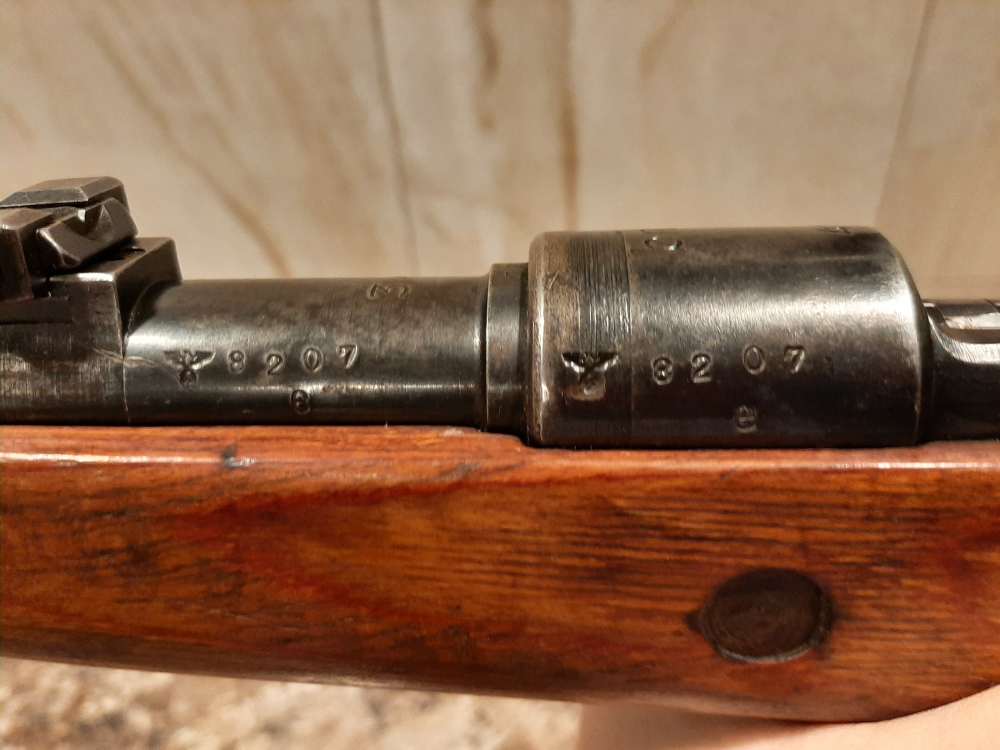 Ww2 german k98 mauser 1941 army and navy stamped rare all matching numbers-img-22