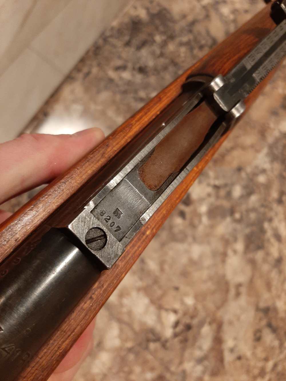 Ww2 german k98 mauser 1941 army and navy stamped rare all matching numbers-img-10