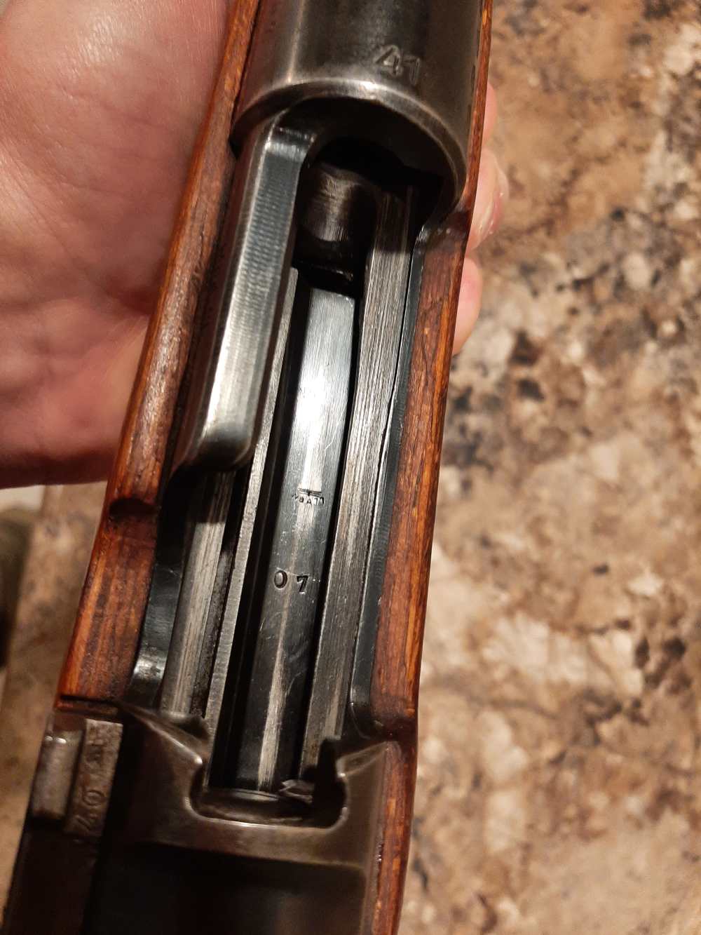 Ww2 german k98 mauser 1941 army and navy stamped rare all matching numbers-img-12