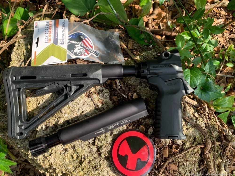 RECOIL REDUCING MOSSBERG 500 K2+Grip Magpul + Mesa Stock Shotgun Pistol 6 -img-2