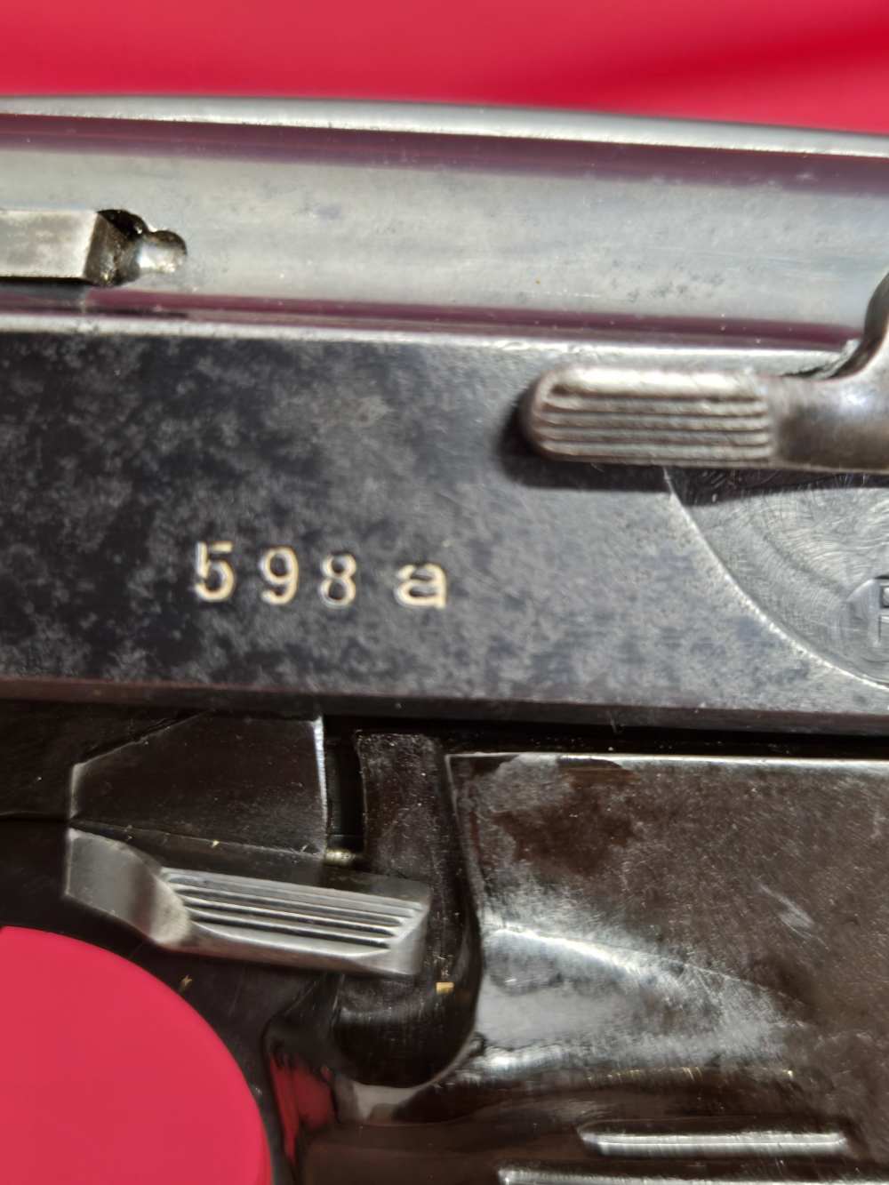 RARE WW2 GERMAN AC40 ADDED 40 1940 WALTHER P38 9MM-img-3