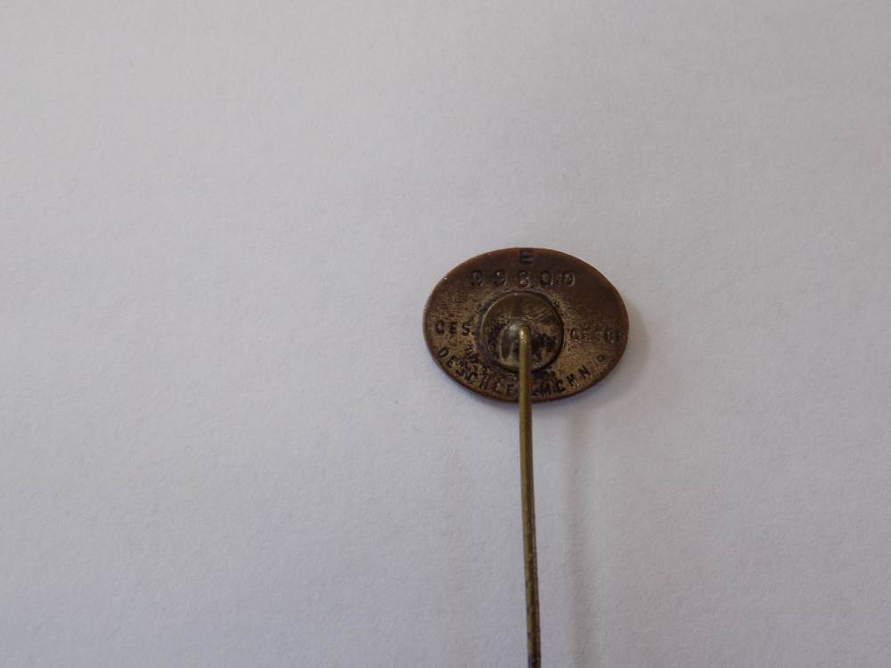WW2 German SS FM Supporter Member Stick Pin Mint Rare-img-1
