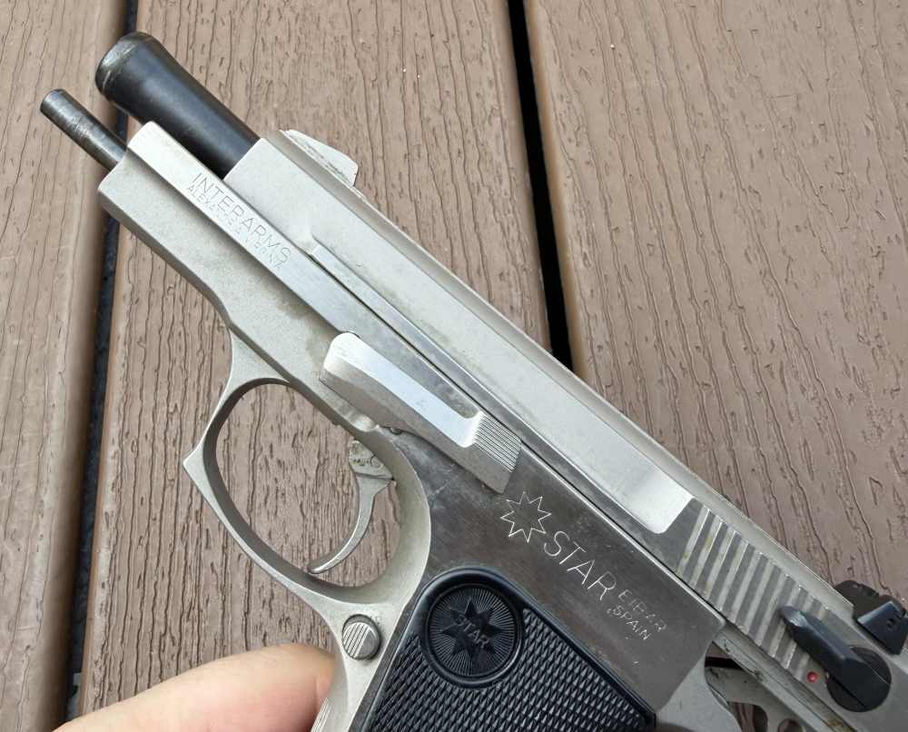 Nice Spanish star mod 31P .40 cal pistol -img-6