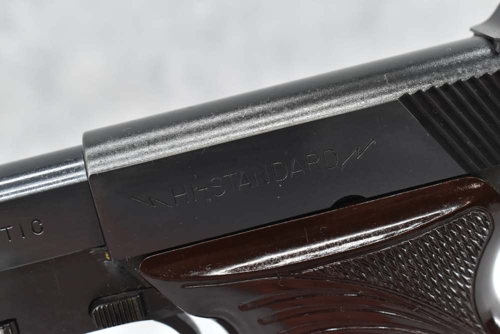 High Standard Dura-Matic M-101 .22 LR Pistol 6.5" Barrel Hamden Excellent-img-5