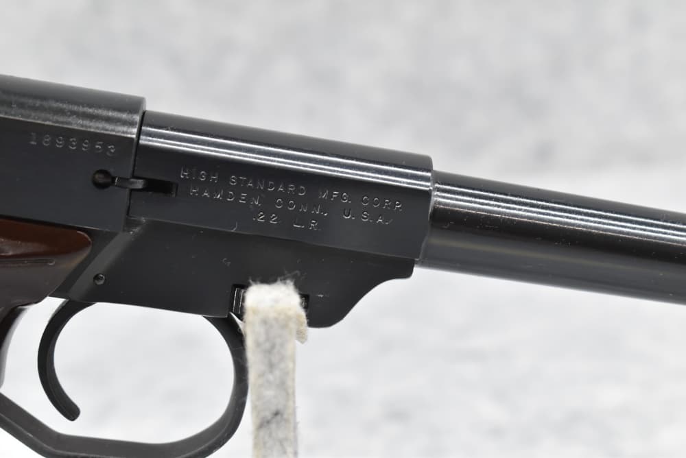 High Standard Dura-Matic M-101 .22 LR Pistol 6.5" Barrel Hamden Excellent-img-8