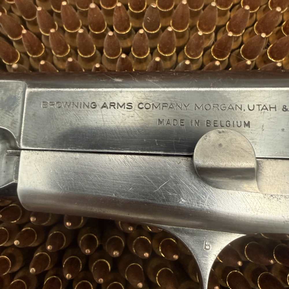 Browning Arms Company Hi Power Made In Belgium 9mm Layaway 1977-img-6