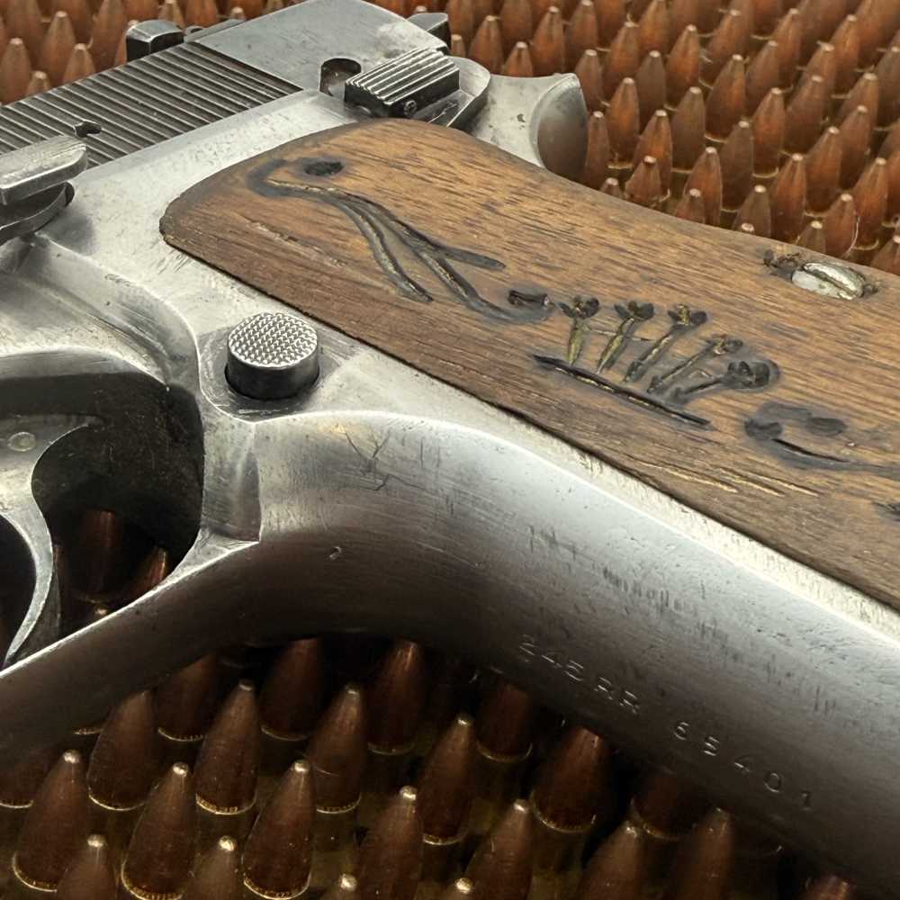 Browning Arms Company Hi Power Made In Belgium 9mm Layaway 1977-img-26