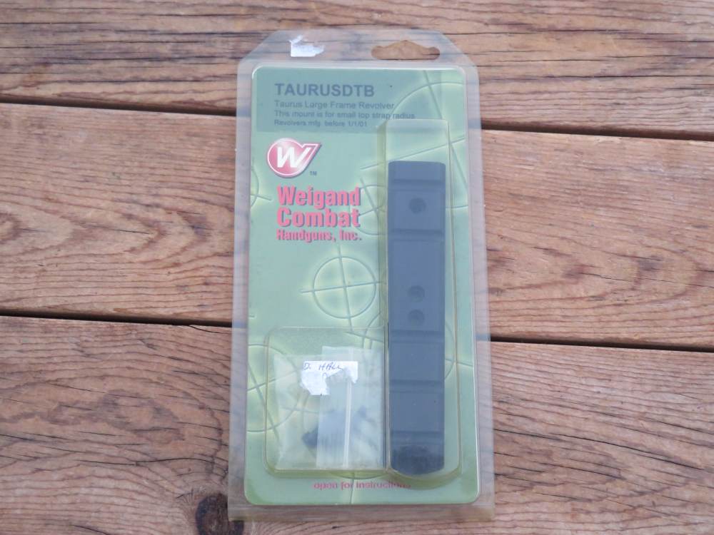 Weigand Taurus DTS/B DTB large frame revolver scope mount blue-img-0