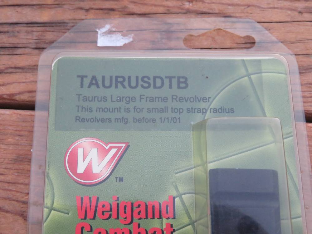 Weigand Taurus DTS/B DTB large frame revolver scope mount blue-img-1