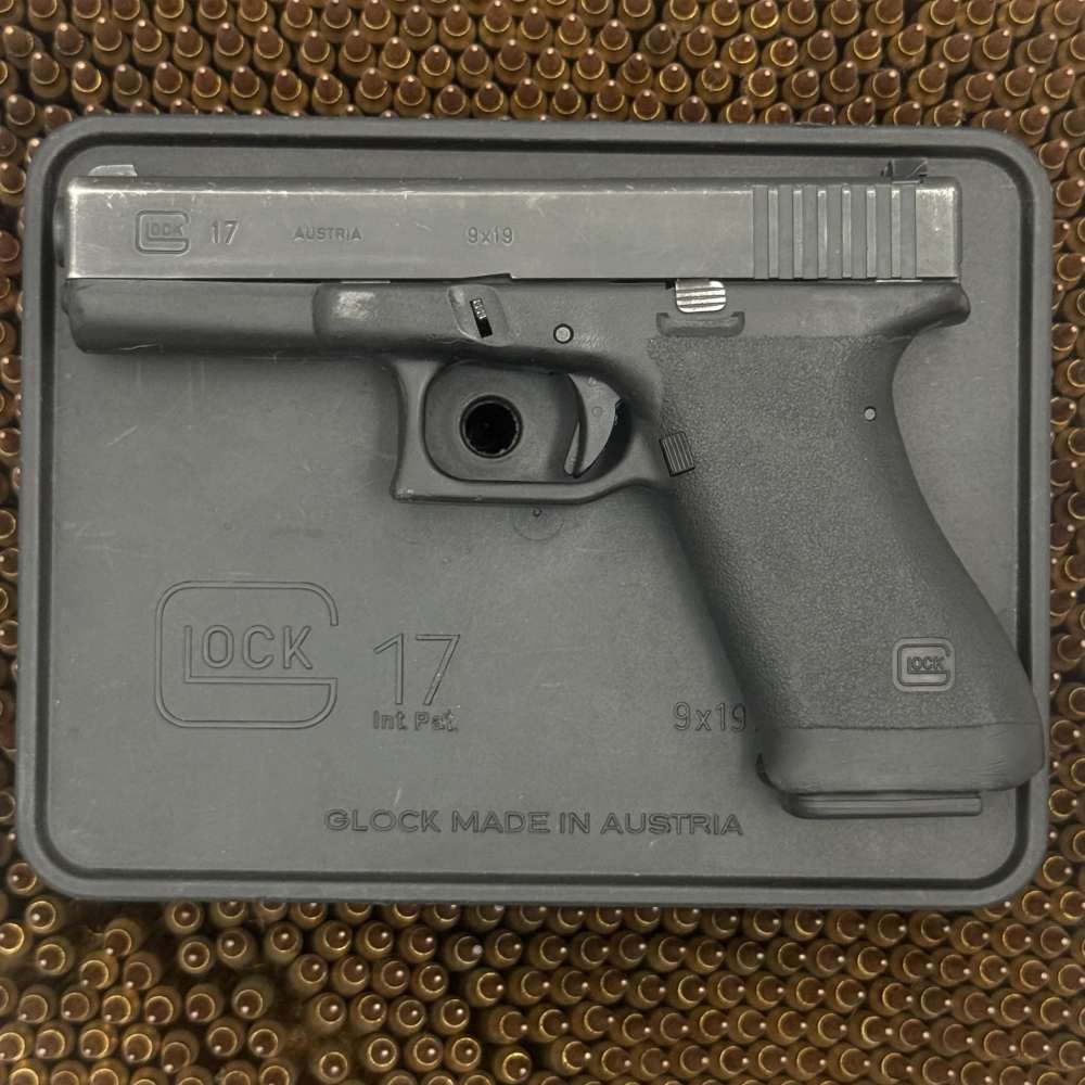 Glock 17 First Generation AT Prefix Bullet Box Tupperware Layaway 1986 Rare-img-0