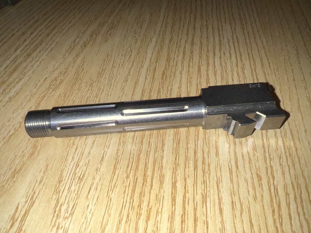 New Barrel Glock 19 Streaks Pattern Stainless Steel – Gen 1-4 part-img-2