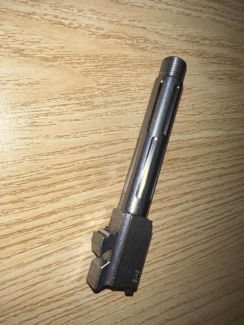 New Barrel Glock 19 Streaks Pattern Stainless Steel – Gen 1-4 part-img-1