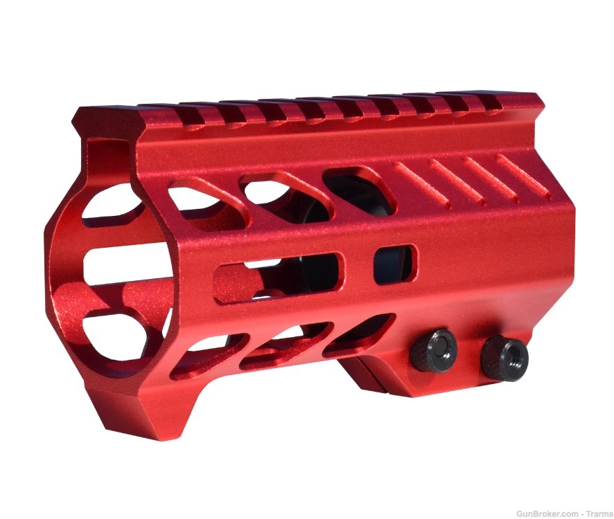 4.2" M-LOK Free Float Handguard with Integrated Hand Stop for AR15/M4 Upper-img-3