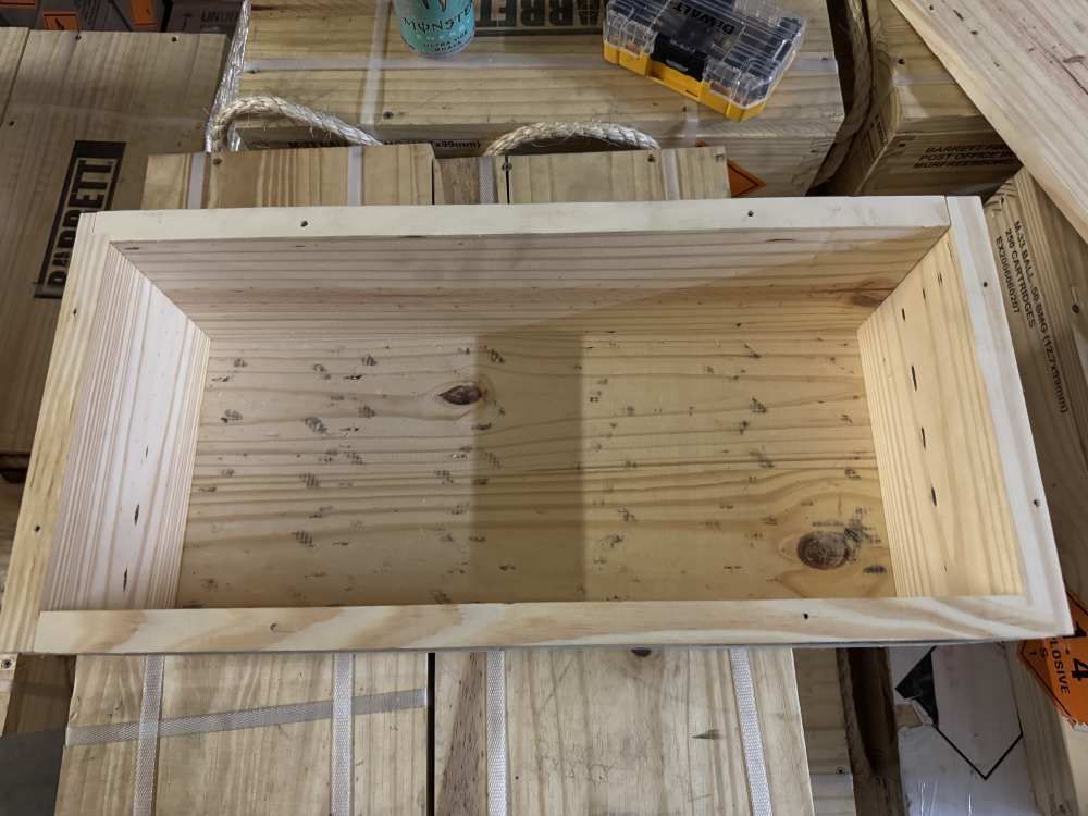 Wooden Empty .50 Cal Barrett Crate – FREE SHIPPING-img-2