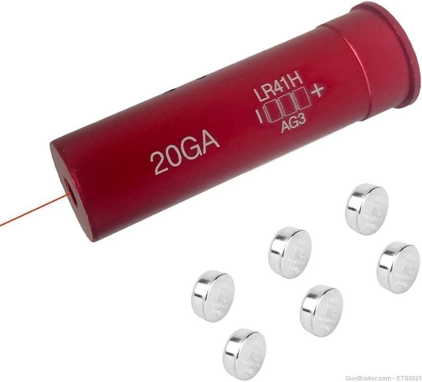 20GA 20 Gauge Bore Sight with batteries-img-0