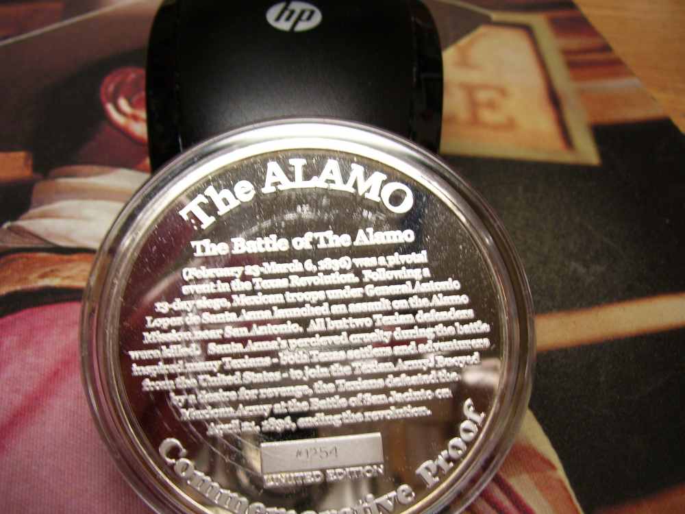 John Wayne The Alamo Medal-img-9