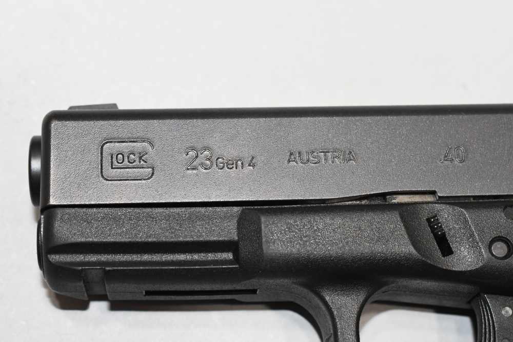 Nice Glock 23 G23 GEN4 Gen 4 Semi Auto Pistol 40 S&W 4.02" Bbl W Case-img-9
