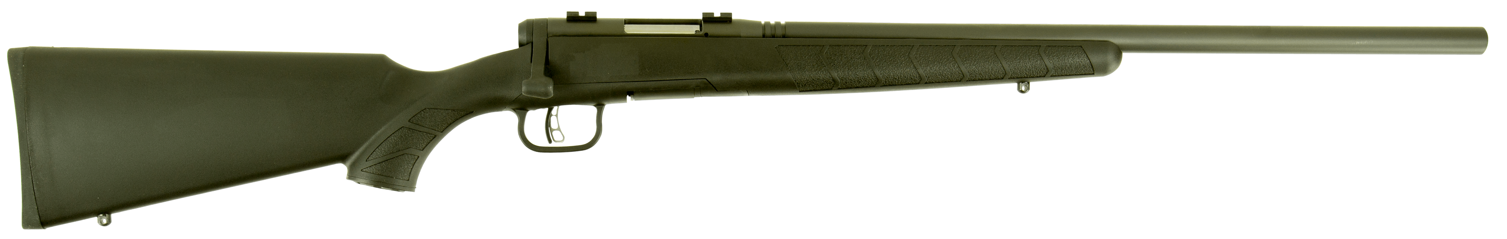 Savage Arms 96975 B.MAG 17 WSM 8+1 22" Matte Black Heavy Barrel, Drilled &-img-0