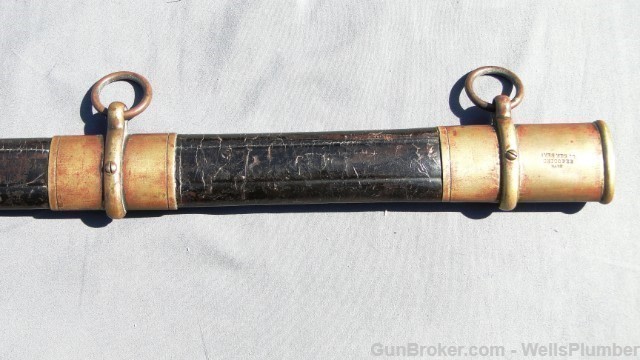 USN CIVIL WAR OFFICERS PRESENTATION SWORD w/PAPERS-img-26