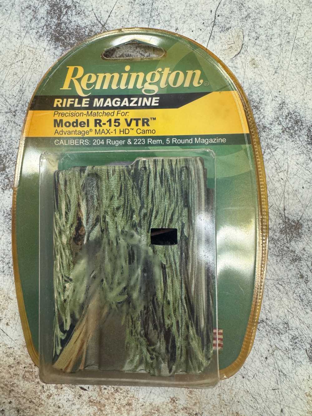 REMINGTON R-15 VTR FACTORY OEM CAMOFLAGE CAMO MAGAZINE AR-15 NEW-img-0