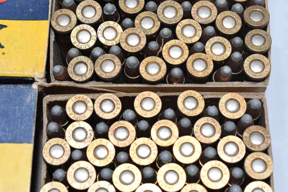 11 Boxes 546 RDS Vintage Mixed 22 Hornet Rifle Ammo Winchester Remington +-img-10