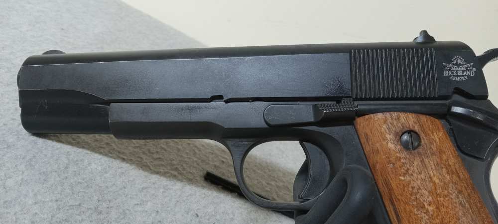 Rock Island M1911 A1-FS Semi Auto Pistol, 45ACP, 5" Barrel, 1 Mag-img-4