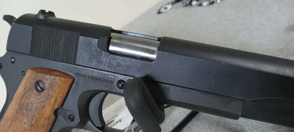 Rock Island M1911 A1-FS Semi Auto Pistol, 45ACP, 5" Barrel, 1 Mag-img-30
