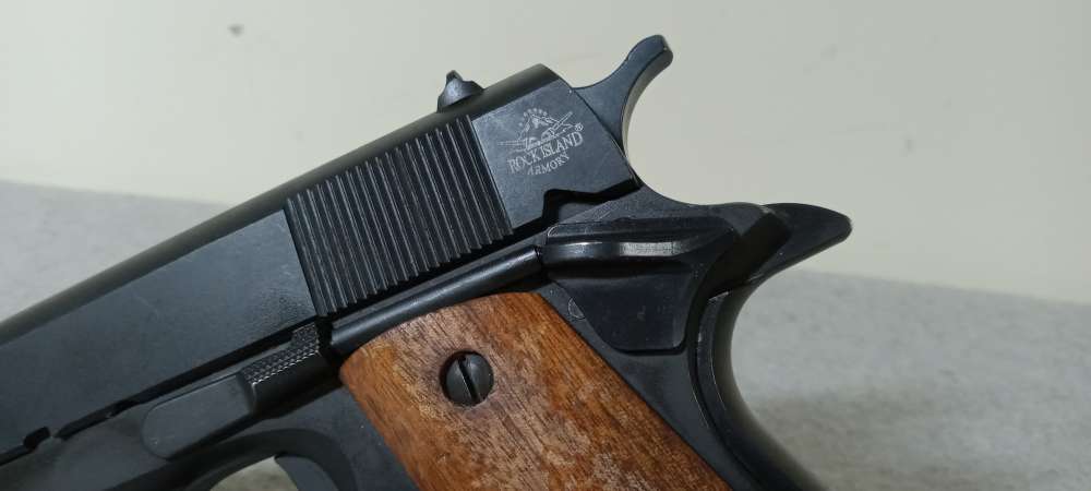 Rock Island M1911 A1-FS Semi Auto Pistol, 45ACP, 5" Barrel, 1 Mag-img-2
