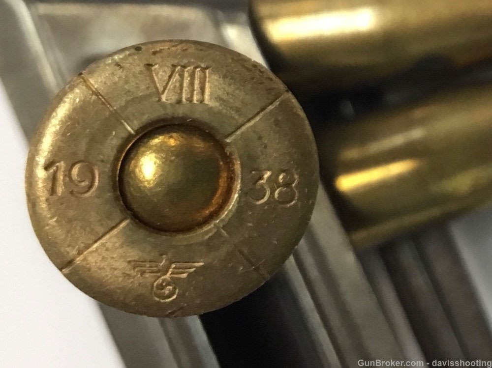 8X56R cartridge - WW2 AMMO - w/Stripper Clips - Steyr Ammo-img-0