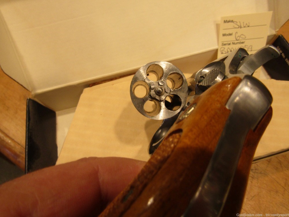 USED Smith & Wesson 60 38 Special 2in Stainless Revolver - 5 Rounds -img-6