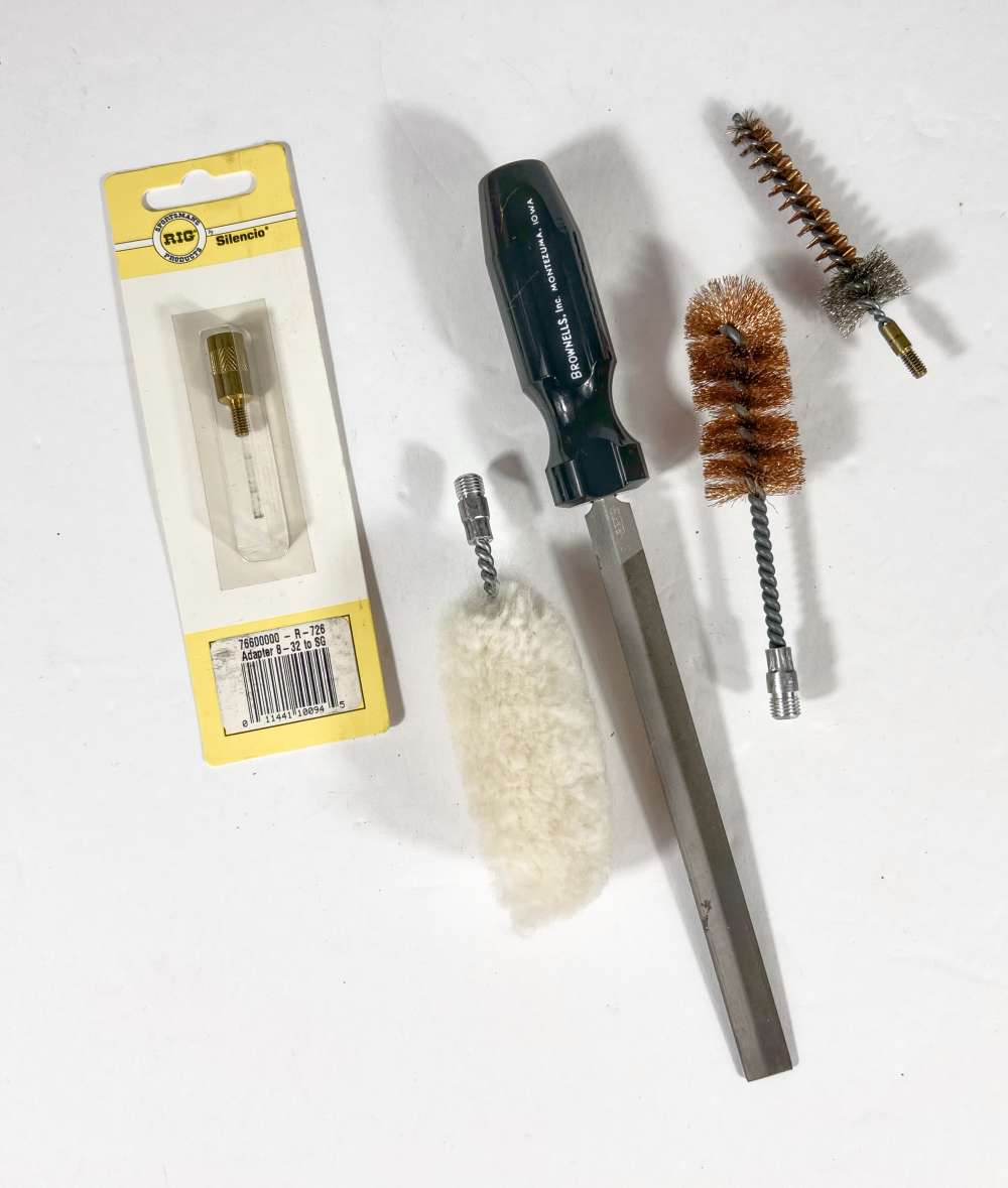 Brownells AR-15 Deluxe Upper Receiver Cleaning Kit with Wool Mop-img-0