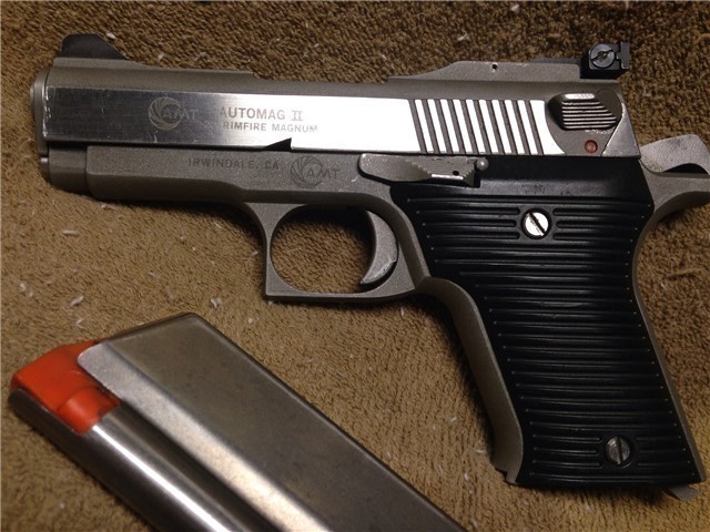AMT Automag II 22 magnum 3.375"-img-0