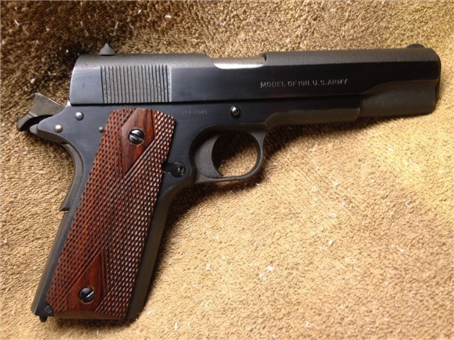 Colt 1911 WWI 1918 Black Army 45acp-img-0