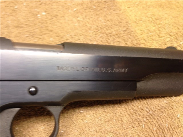 Colt 1911 WWI 1918 Black Army 45acp-img-6